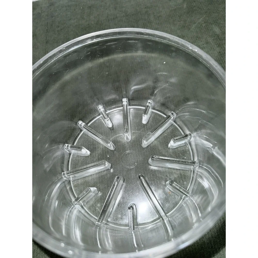 Vintage‎ Glass Round Sanitary Cheese Preserver With Lid